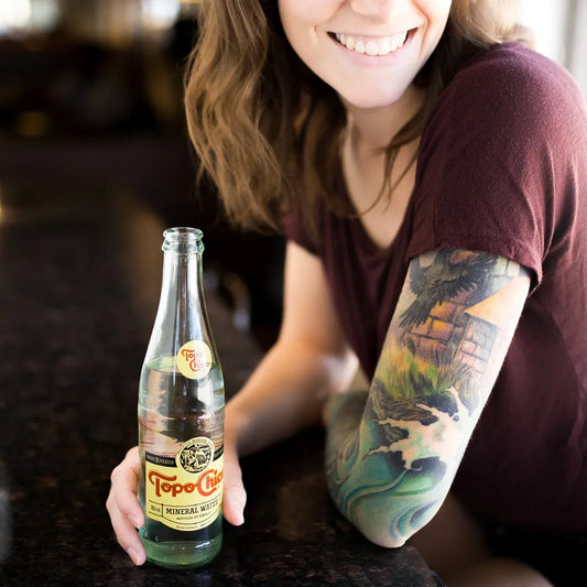 Topo chico mineral water carbonated 355 ml (casex24)